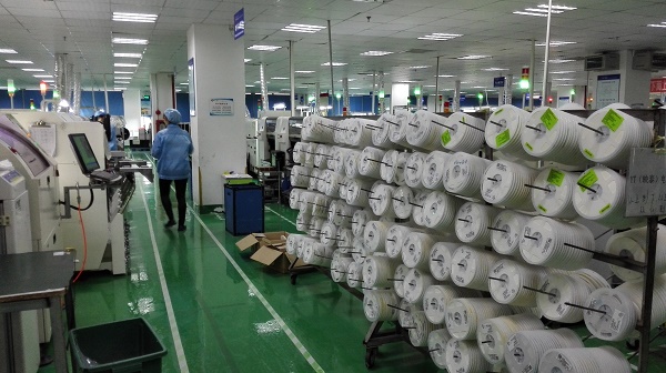 貼片車間上料區(qū)